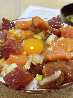 マグロユッケ丼-レシピのメイン写真