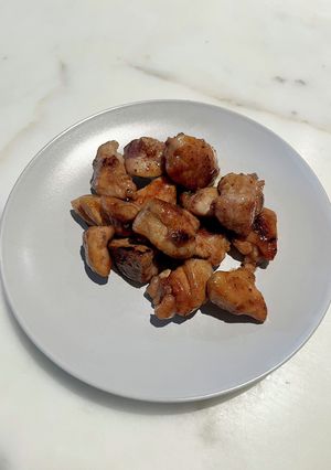 簡単!レモン照り焼きチキン-レシピのメイン写真