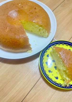 炊飯器で簡単チーズ入りケーキ-レシピのメイン写真