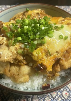 油淋親子丼-レシピのメイン写真
