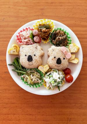 コアラのマーチ　キャラプレート-レシピのメイン写真