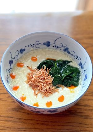 レンジでシェントウジャン(鹹豆漿)-レシピのメイン写真