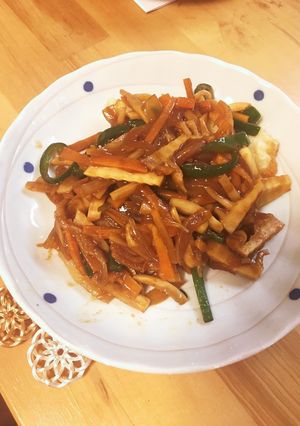 給食の「魚の野菜あんかけ」♡中華風-レシピのメイン写真