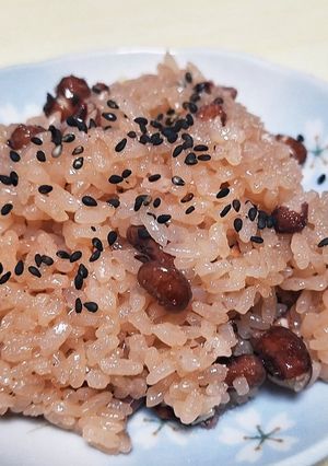 お赤飯(もち米)-レシピのメイン写真