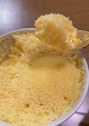 冷めても柔らかレンジで簡単カステラ風-レシピのメイン写真