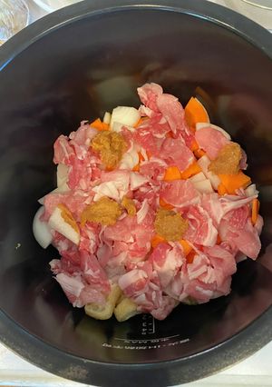 ホットクック　豚汁-レシピのメイン写真