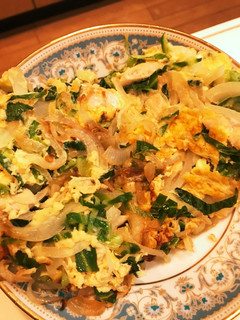 玉ねぎとキャベツささみのだし玉焼き-レシピのメイン写真