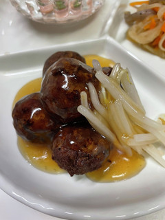 "簡単"肉団子の甘酢あん-レシピのメイン写真