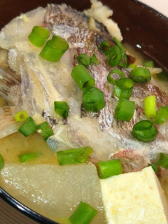 豆腐と大根★鯛のあら汁★味噌汁★動画あり-レシピのメイン写真
