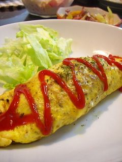 焼肉のタレで♡肉入りオムレツ-レシピのメイン写真