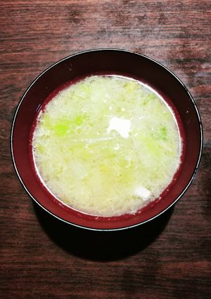 キャベツとコーンと枝豆のかきたま汁-レシピのメイン写真