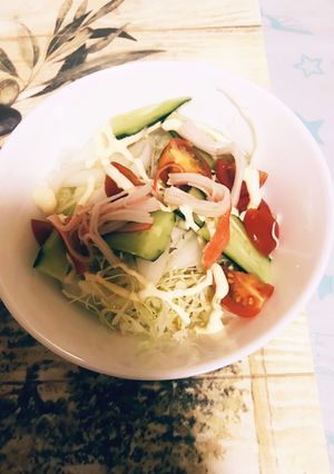 野菜サラダ♪-レシピのメイン写真