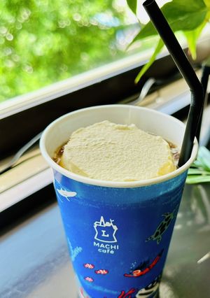 超簡単！糖質オフ・コーヒーフロート♪-レシピのメイン写真