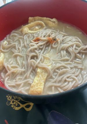 オガタ　朝食　味噌そば-レシピのメイン写真