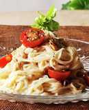 余ったそうめん☆ゴマだれツナトマト☆簡単