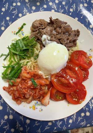 トマトキムチ冷やし中華-レシピのメイン写真