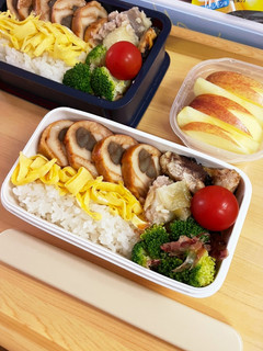20240604娘ちゃん息子っちのお弁当-レシピのメイン写真