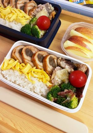 20240604娘ちゃん息子っちのお弁当-レシピのメイン写真