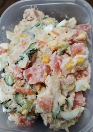 お惣菜風のポテトサラダ-レシピのメイン写真