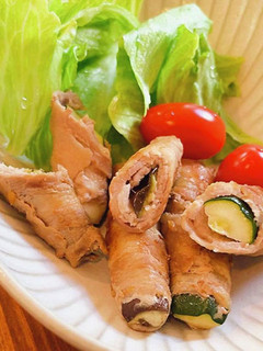 なすとズッキーニの肉巻き-レシピのメイン写真