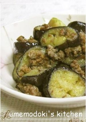 茄子の肉味噌炒め-レシピのメイン写真