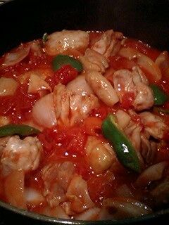 鶏肉のトマト缶煮込み-レシピのメイン写真