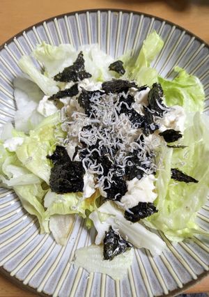 家にあるもので！簡単豆腐サラダ-レシピのメイン写真