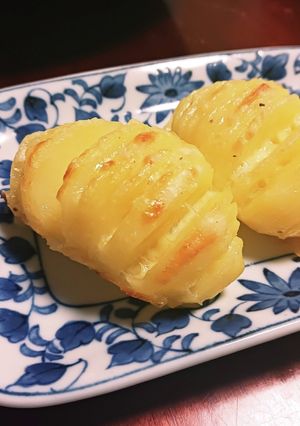 小いものハッセルバックポテト-レシピのメイン写真