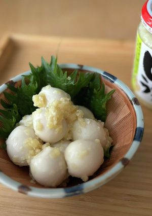 桃屋のきざみしょうがと塩麹のうずら味玉-レシピのメイン写真