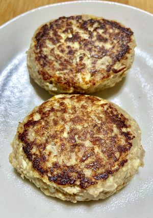 幼児食にも★鯖缶のヘルシーハンバーグ-レシピのメイン写真