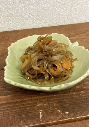 砂糖と包丁を使わないきんぴらごぼう-レシピのメイン写真