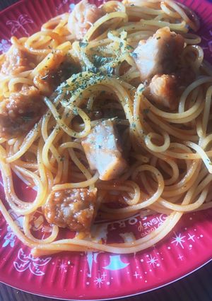 冷凍シュウマイミートパスタ-レシピのメイン写真