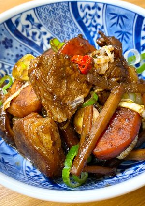 いのしし肉の味噌煮-レシピのメイン写真
