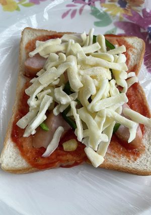 ピザパン-レシピのメイン写真