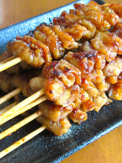 【 パリパリ鶏皮串 〗-レシピのメイン写真