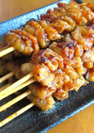 【 パリパリ鶏皮串 〗-レシピのメイン写真