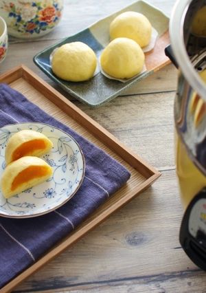 \大同電鍋レシピ/かぼちゃ饅頭-レシピのメイン写真