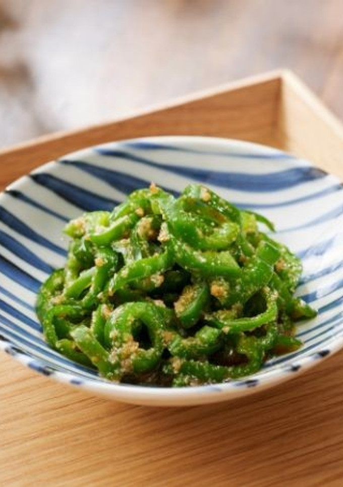 ピーマンのごま和え-レシピのメイン写真