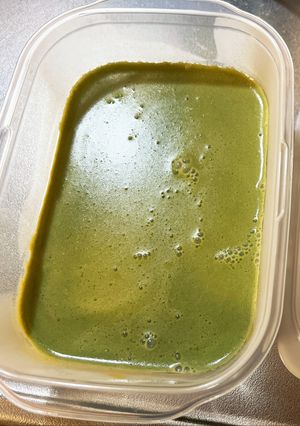 青汁豆乳寒天(水・砂糖なし)-レシピのメイン写真