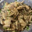 鳥むね肉の味噌炒め