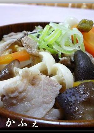 きのこ入り豚汁-レシピのメイン写真