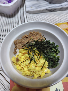 我が家の三色丼-レシピのメイン写真