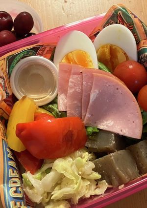 高校生女子弁当　167-レシピのメイン写真