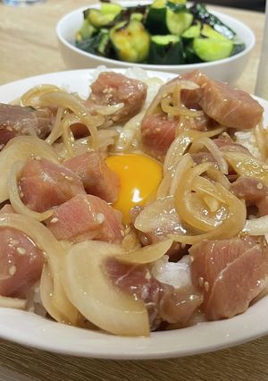 マグロのポン酢漬け丼-レシピのメイン写真