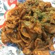 豚こまぎれ肉の赤味噌焼き