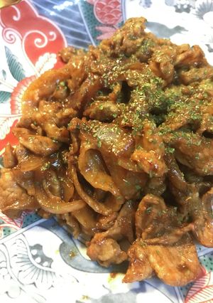 豚こまぎれ肉の赤味噌焼き-レシピのメイン写真