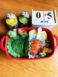 高二長女 お弁当(焼きおむすび6)-レシピのメイン写真