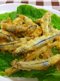 *きびなごの天ぷら*-レシピのメイン写真