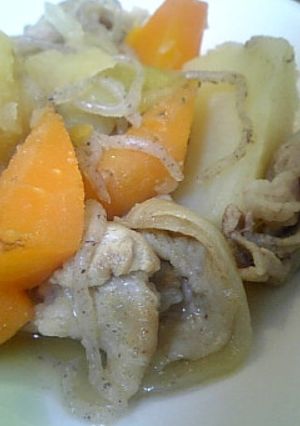 春野菜で肉じゃが-レシピのメイン写真