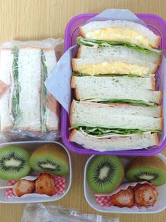 娘と息子のお弁当(6/5 水)-レシピのメイン写真
